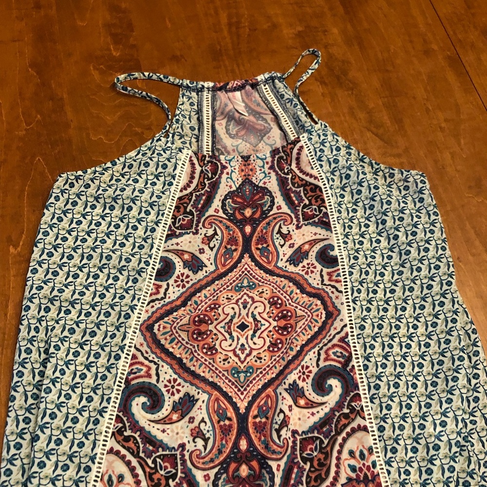 Women’s racer back polyester tank top